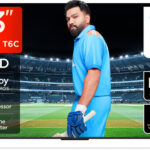 Tcl T6C 108 Cm (43 Inch) Qled Ultra Hd (4K) Smart Google Tv 2025 Edition With Hdr10+ | Dolby Vision- Atmos| Hva Panel| Slim & Uni Body Design(43T6C)