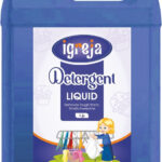 Igreja Washing Machine Liquid Detergent Top Load And Front Load -Blue (5 Ltr) Aqua Liquid Detergent(5000 Ml)