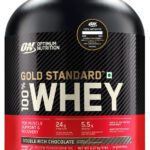 Optimum Nutrition (On) Gold Standard 100% Whey Protein Powder – Primary Source Isolate Whey Protein(2.27 Kg, Double Rich Chocolate)