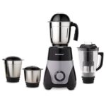Wonderchef Vista Mixer Grinder | 4 Multi-Purpose Jars | 750W | Sharp Stainless-Steel Blades | For Masalas, Chutneys, Fresh Fruit Juices | 3-Speed Control | Advanced Safety Features | 2-Year Warranty