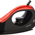 Chartbusters By Chartbusters Mj Red R12 Non Stick Dry Iron Light Weight Fast Heating Smooth Soleplate 750 W 750 W Dry Iron(Red)