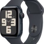 Apple Watch Se 2 Gps 40Mm (2Nd Gen) Midnight Aluminium With Midnight Sport Band(Midnight Strap, Free Size)