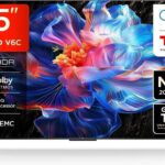Tcl 138 Cm (55 Inch) Ultra Hd (4K) Led Smart Google Tv 2025 Edition With Memc | Dolby Vision-Atmos | Hva Panel & Metallic Bezel-Less(55V6C)