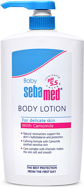 Sebamed Baby Body Lotion|Ph 5.5|Long Lasting Moisturiser|Quickly Absorbed(750 Ml)