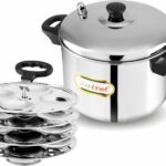 Greenchef Vesta Induction Idli Maker(4 Plates , 16 Idlis )