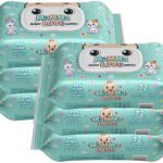 Mamma Love 99% Pure Water Baby Wet Wipes With Lid | Pack Of 6 | 72 Pcs/Pack |(432 Wipes)