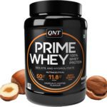 Qnt Prime Whey, 100% Pure Whey Protein With Whey Isolate For Lean Muscles Whey Protein(1 Kg, Hazelnut Coffee)