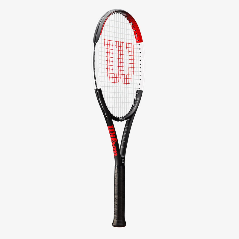 Wilson Pro Staff Precision 100 Tns Rkt 3 Black Unstrung Tennis Racquet(Pack Of: 1, 321 G)