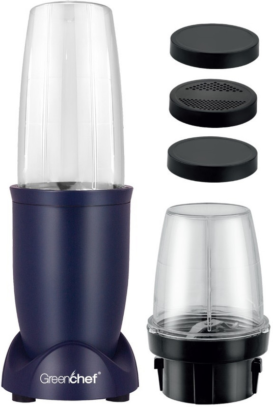 Greenchef Nutri Smash 220 W Juicer Mixer Grinder(Smash Blender | 2 Jars | Black, Pink, White, Blue)