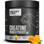 Beastlife Creatine Monohydrate | 86 Servings | Nabl Lab Tested | Micronised Creatine Creatine(319 G, Tropical Tango)