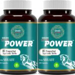 Shudh Kaama Original Shilajit For Men | Strength, Stamina & Energy(Pack Of 2, 60 Capsules)