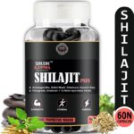 Shudh Kaama Original Shilajit With Ashwagandha Gokshura Safed-Musli | Performance & Stamina(60 Capsules)