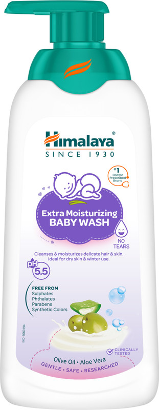 Himalaya Extra Moisturizing Baby Wash 400Ml(400 Ml)
