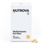 Nutrova Multivitamin For Men | Coq10 & Lycopene For Energy, Immunity & Recovery(60 Tablets)