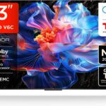 Tcl 108 Cm (43 Inch) Ultra Hd (4K) Led Smart Google Tv 2025 Edition With Memc | Dolby Vision-Atmos | Hva Panel & Metallic Bezel-Less(43V6C)