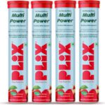 The Plant Fix Plix Apple Cider Vinegar 15 Effervescent Tablets Apple Burst With Vitamin B12(4 X 15 No)