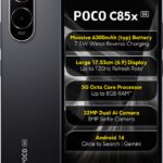 Poco C85X (Elite Black, 128 Gb)(4 Gb Ram)