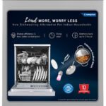 Crompton Fs-Dwvoa13Ps-Ent Free Standing 13 Place Settings Dishwasher