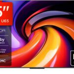 Iffalcon By Tcl U65 164 Cm (65 Inch) Ultra Hd (4K) Led Smart Google Tv 2025 Edition With Memc | Dolby Vision-Atmos | Hva Panel & Metallic Bezel-Less(65U65)