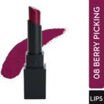 Sugar Cosmetics Nothing Else Matter Longwear Lipstick(08 Berry Picking (Berry), 3.2 G)