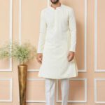 Multishades Men Kurta Pyjama Set