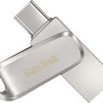 Sandisk Sdddc4-128G-I35 128 Gb Otg Drive Compatible With Mobile, Desktop Computer, Laptop Usb 3.1 Metal Case(Silver, Type A To Type C)