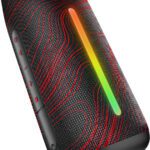 Boat Stone Arc, 58Mm Drivers, 12H Battery, Rgb Leds, Built-In Mic, Tws Feature 20 W Bluetooth Speaker(Black Phoenix, Mono Channel)