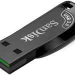 Sandisk Usb Flash Drive 128 Gb Pen Drive Compatible With Desktop Computer, Laptop, Television Usb 3.0 Plastic Case(Black)