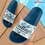 Red Tape Women Slides(Navy, White , 4)