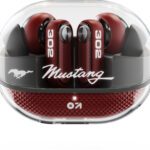 Goboult Mustang Sprint, App Support, Dual Pairing, 60Hrs, 32Db Anc & Quad Mic Enc, 6.0V Bluetooth(Blaze Red, True Wireless)