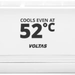 Voltas 2025 Model 1.5 Ton 3 Star Split Inverter 4-In-1 Adjustable Mode | Energy Efficient | High Ambient Cooling (Even At 52�C) | Anti-Dust Filter With Anti-Microbial Coating | Auto Clean Ac(183V Cax(4503692), White)