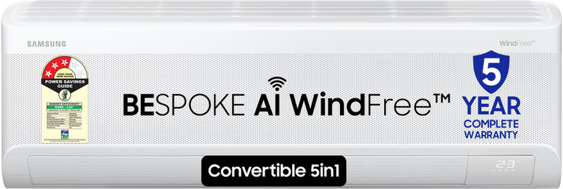 Samsung 2025 Model 1.5 Ton 3 Star Split Inverter With Wi-Fi Ac(Ar60F19D13Wnna, Ar60F19D13Wxna, White)