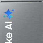 Samsung 350 L Frost Free Double Door 3 Star Convertible Refrigerator  With 5-In-1, Digital Inverter, Wifi Enabled Bespoke Ai(Elegant Inox, Rt38Dg5A4Ds8Hl)