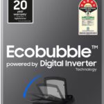 Samsung 9 Kg 5 Star, Ecobubble, Wi-Fi, Digital Inverter Fully Automatic Top Load Washing Machine Grey(Wa90Bg4542Bdtl)