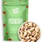 Yogabar Roasted Salted Pista|Tasty & Healthy Nuts|Rich In Protein & Low Calories Pistachios(2 X 500 G)