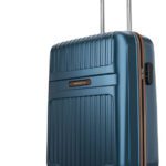 Aristocrat Atlas Cabin Trolley Bag | Hard Luggage | Combination Lock With Sturdy Zipper Cabin Suitcase 8 Wheels – 22 Inch