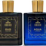 Oscar Forever Luxury Combo Of Aqua & Oud Long Lasting Fragrance (100Ml Each) Eau De Parfum – 200 Ml(For Men & Women)