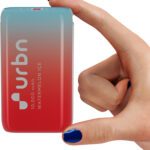 Urbn 10000 Mah 20 W Nano Pocket Size Power Bank(Watermelon Ice, Lithium-Ion, Fast Charging For Mobile, Speaker, Tablet, Speaker)