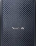 Sandisk E30 1 Tb External Solid State Drive (Ssd) 800 Mb/S, Usb 3.2, Compatible With Window, Mac Os, Android,Type C Enabled(Black)