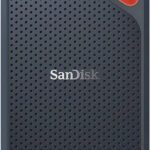 Sandisk E61 1 Tb External Solid State Drive (Ssd) 1050 Mb/S Window, Mac Os, Android, Portable, Type C Enabled,Usb 3.2(Black, Red)