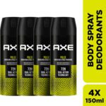 Axe Pulse Body Spray – For Men(150 Ml, Pack Of 4)