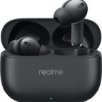 Realme Buds T310 With 12.4Mm Driver, 46Db Anc, Spatial Audio And Upto 40 Hours Playback Bluetooth(Vibrant Black, True Wireless)