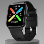 Fire-Boltt Ninja Calling Pro Plus 46.5Mm (1.83) Display Bluetooth Calling, Ai Voice Smartwatch(Black Strap, Free Size)