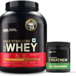 Optimum Nutrition Gold Standard 100% Whey Protein, With Micronised Creatine 125G Whey Protein(1.625 Kg, Chocolate Peanut Butter)