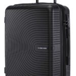 Stony Brook By Nasher Miles Crescent Hard-Sided Polypropylene Cabin Black 55Cm Trolley Bag Cabin Suitcase 4 Wheels – 20 Inch