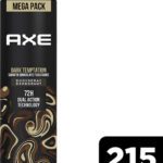 Axe Dark Temptation Men’S Long Lasting Deodorant Spray – For Men(215 Ml)