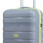 Stony Brook By Nasher Miles Saturn Hardsided Polypropylene Cabin Luggage Grey 55Cm Trolley Bag Cabin Suitcase 8 Wheels – 20 Inch