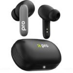 Goboult Y1 Pro With 4 Mic Enc, 60Hrs Battery Life, Fast Charging, 5.3V Bluetooth(Jet Black, True Wireless)