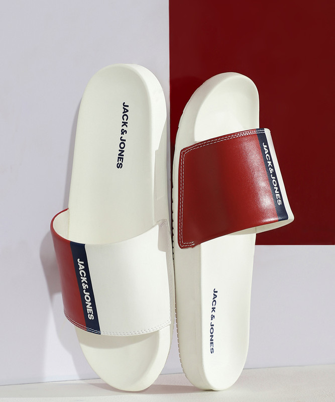 Jack & Jones Men Slides(Multicolor , 8)