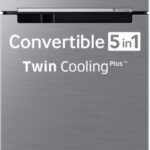 Samsung 301 L Frost Free Double Door 2 Star Refrigerator(Refined Inox, Rt31H4522S9/Hl)